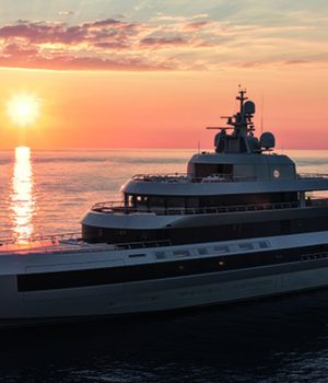 Monaco Yacht Show – Le Motor Yacht Armani Admiral “No Rush” redéfinit le luxe en mer