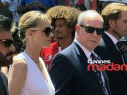 Prince Albert II and Princess Charlene at Monaco GP Grid