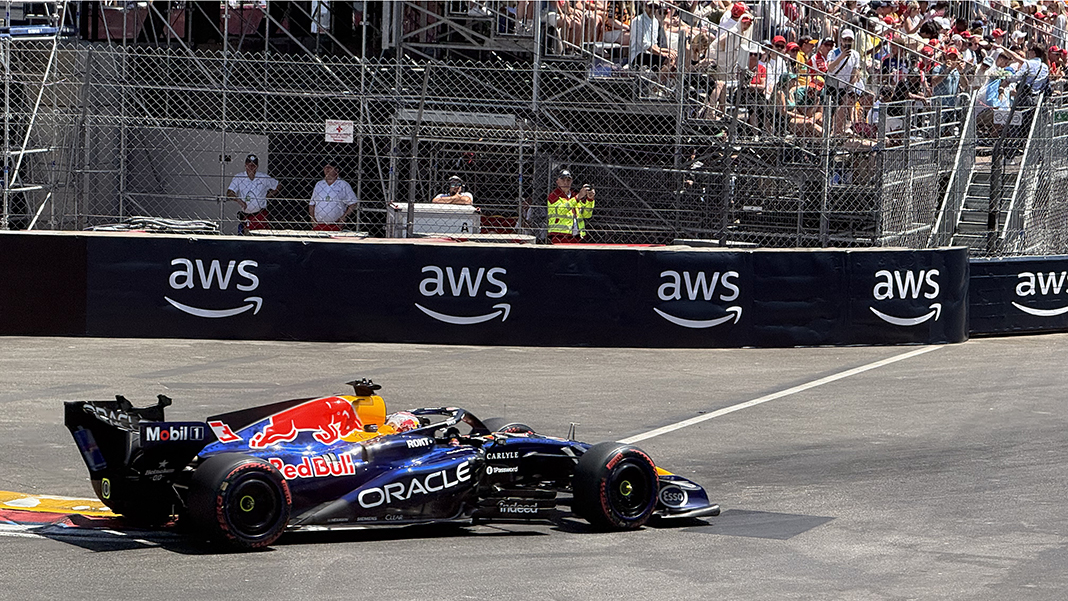 Isack Hadjar Red Bull podium Monaco 2026