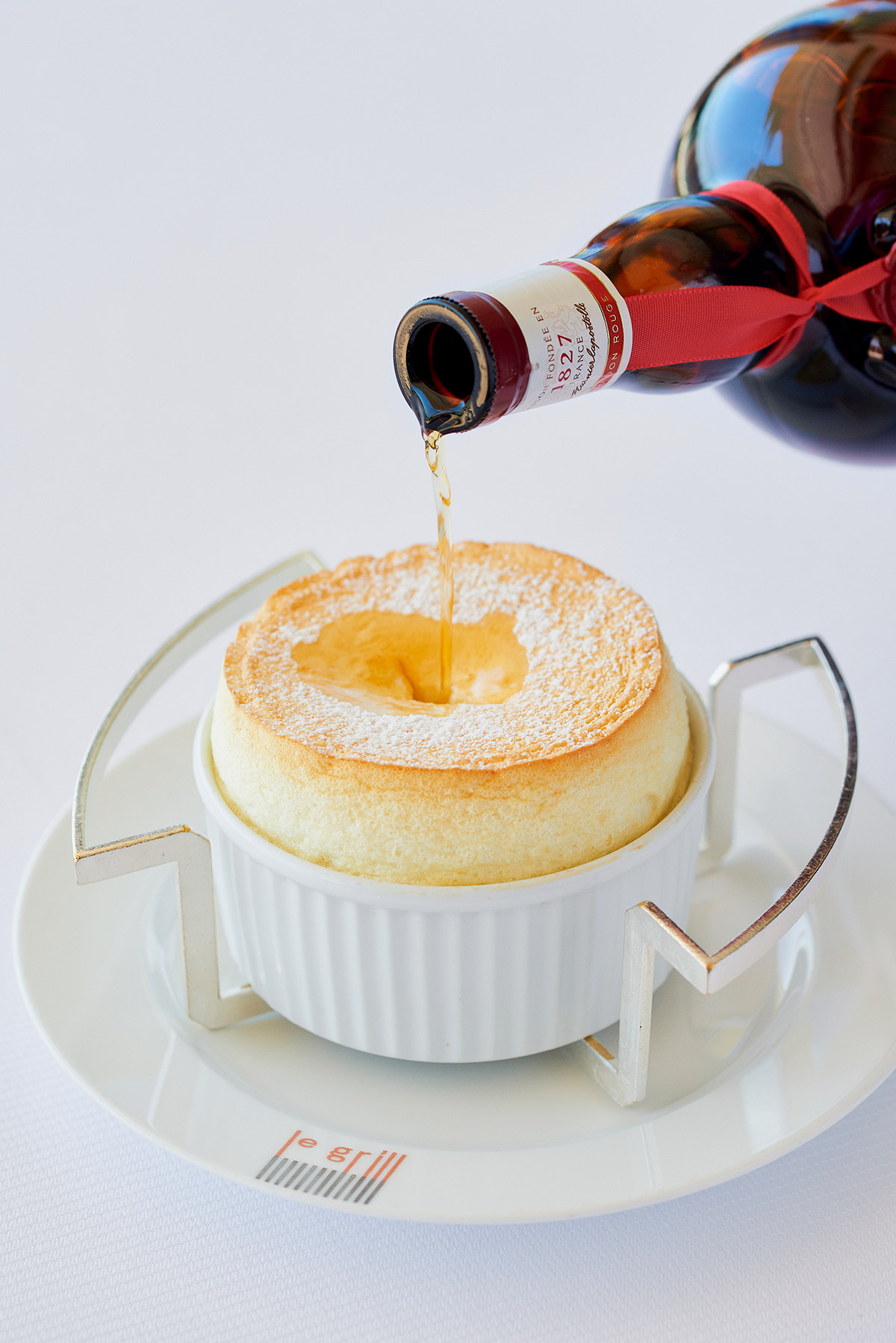 Soufflé au Grand Marnier, Le Grill, Hôtel de Paris Monte-Carlo